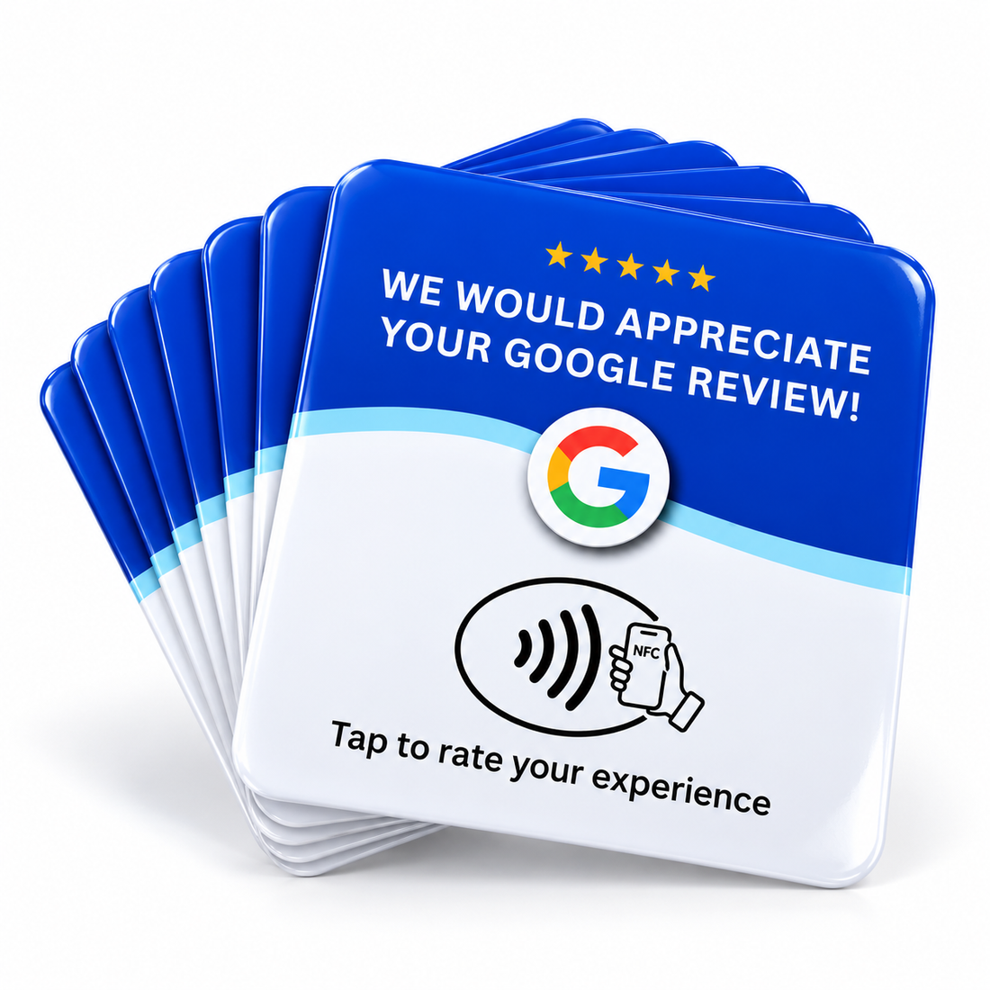 Revify Tap tarjeta NFC para reseñas de Google